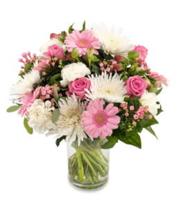 External Happiness Sweetly Blushing Bouquet